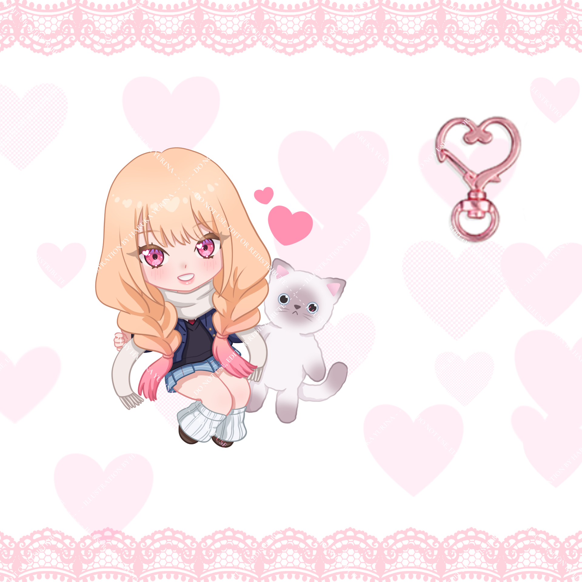 ❀ Marin - My Dress-Up Darling - Keychain ❀