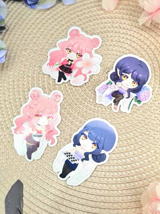 ❀ Haruka & Hina - Flowers & Bakery - Stickers ❀