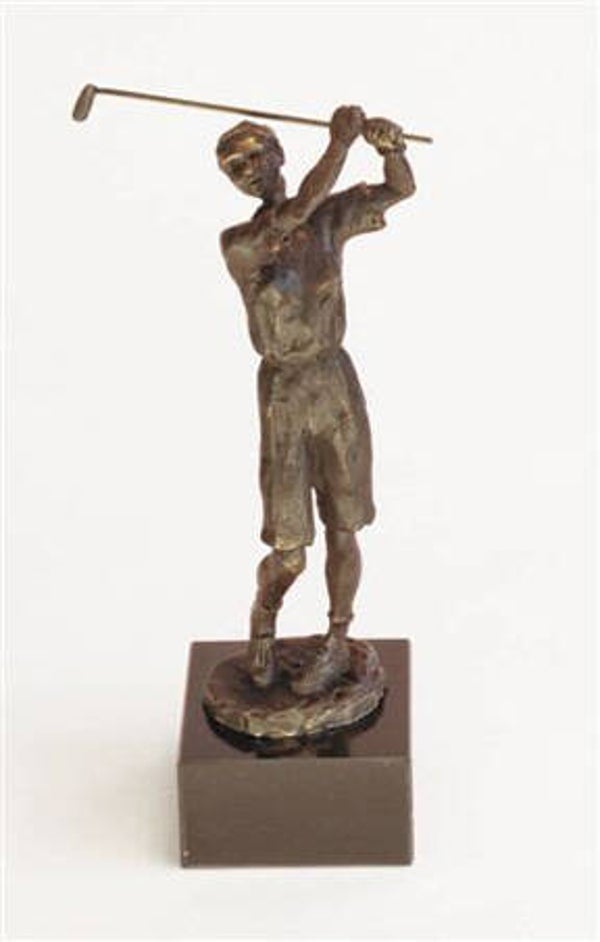Sport sculptuur “Golfster”