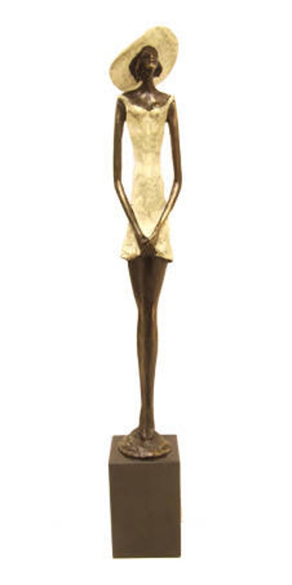Vrouwen sculptuur “Art nouveau femme”