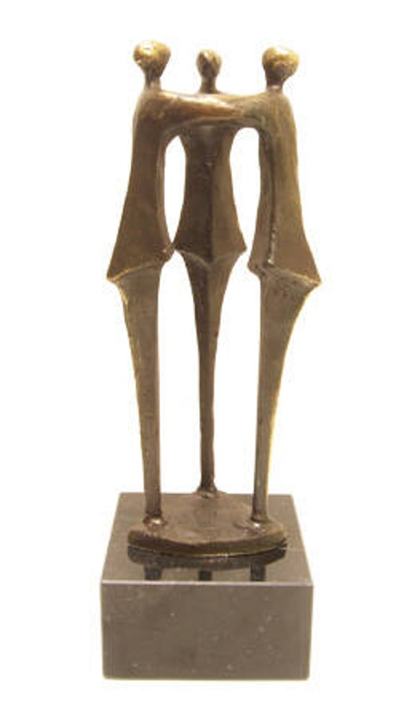 Sculptuur zakelijk “Op hoog niveau”