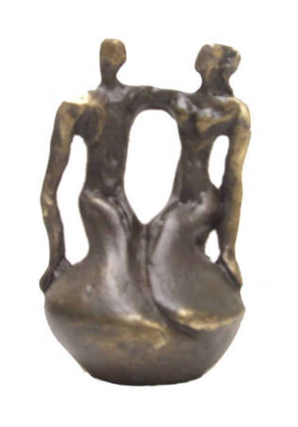 Klein beeldje “Ideeën uitwisselen”