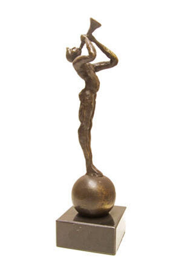 Muziek beeldje “Inspirid by music” trompet