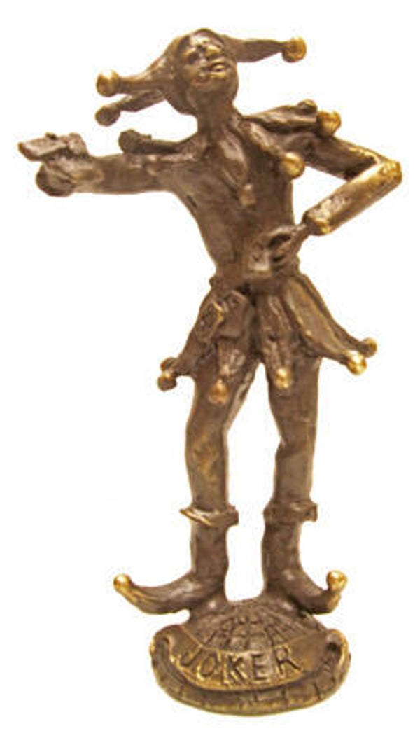 Carnaval sculptuur “de Joker