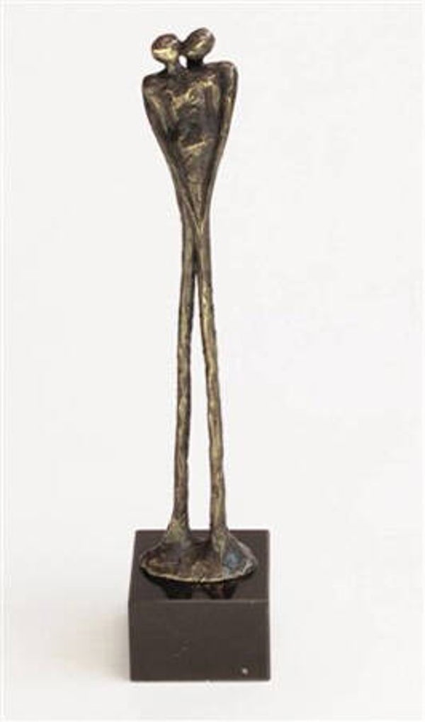 Liefdes sculptuur “La promesse”