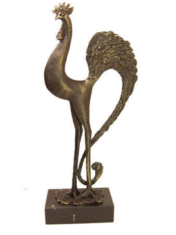 Dieren sculptuur “Haan”