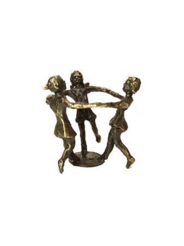 Spelende kinderen sculptuur “Blijdschap”