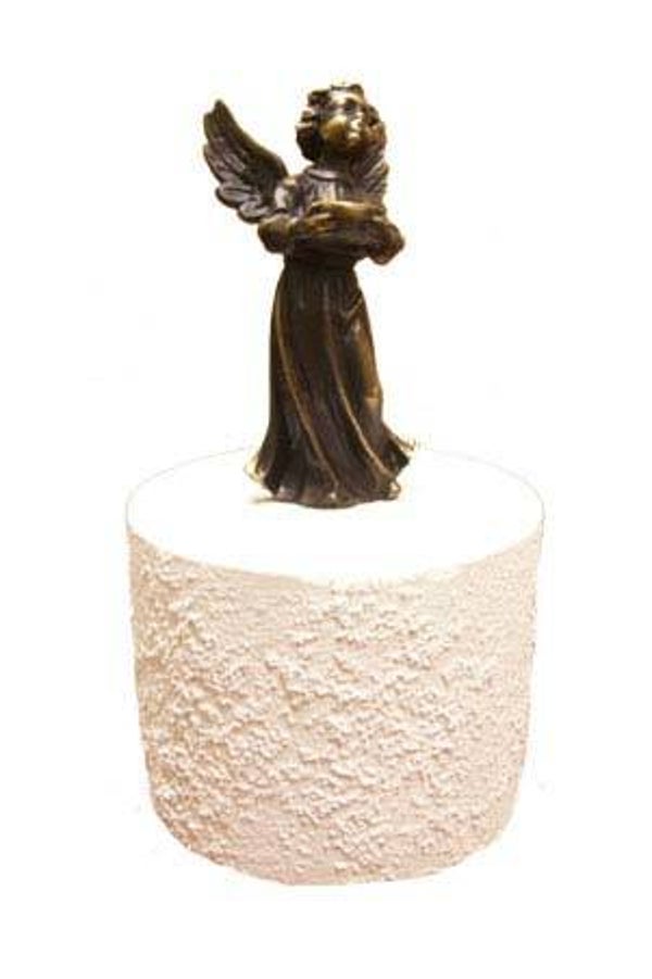 As geschenk “Mijn engel” urn van steenhars