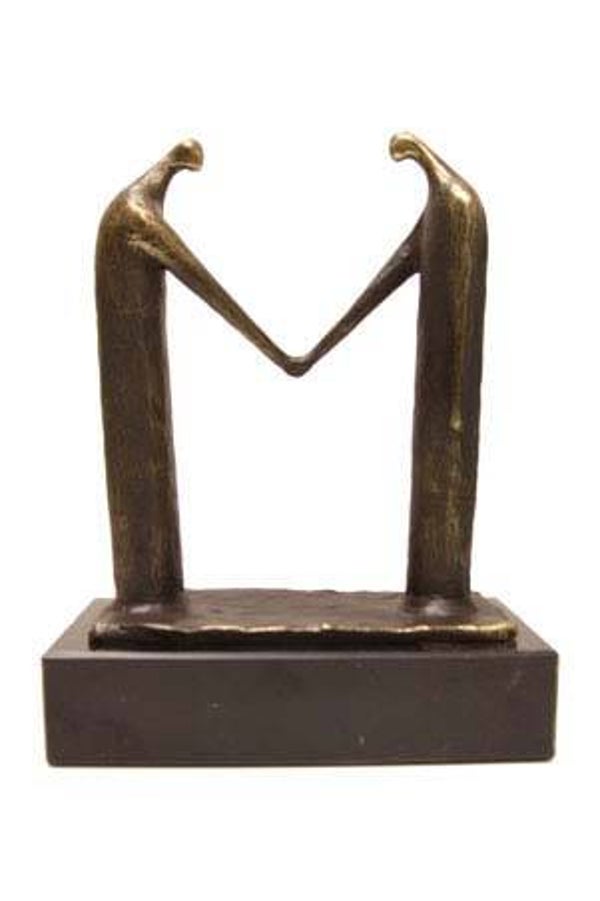 Zakelijk cadeau “De handdruk” modern