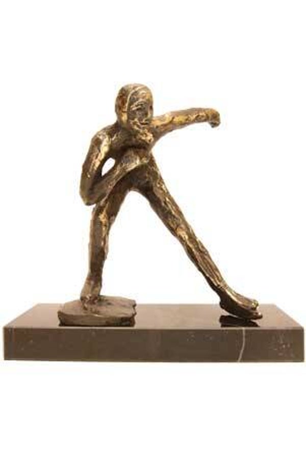 Sport sculptuur “Schaatser”