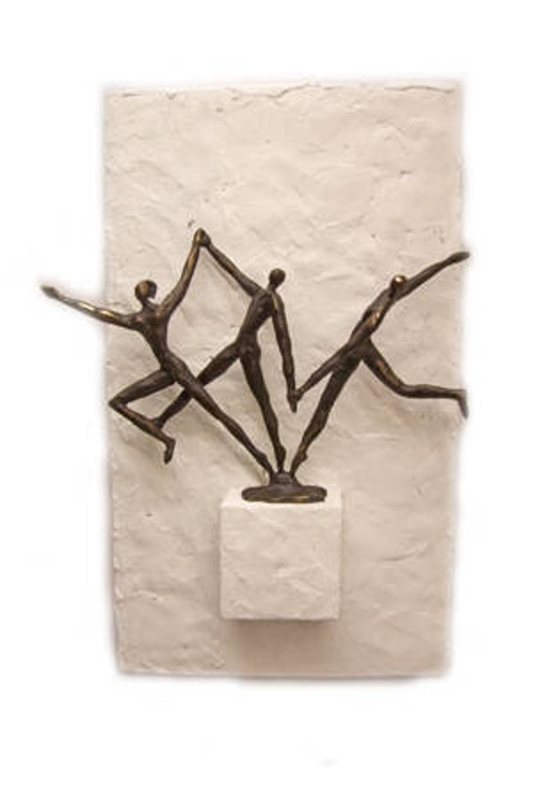 Wanddecoratie “Een dynamisch team”