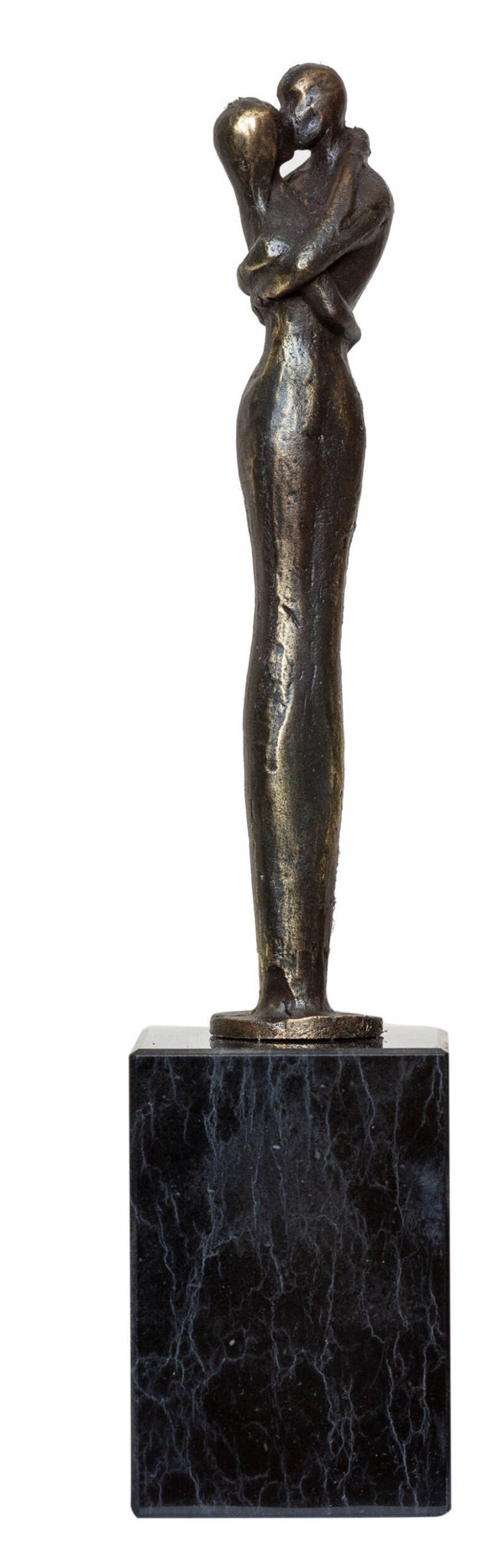 Liefdes sculptuur “Innige omhelzing”