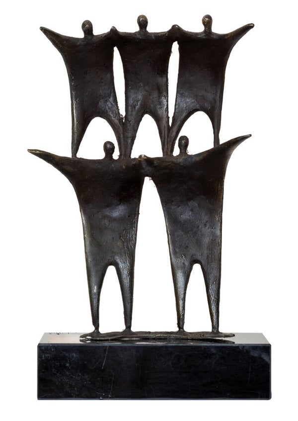 Jubileum geschenk “Schouder aan schouder”