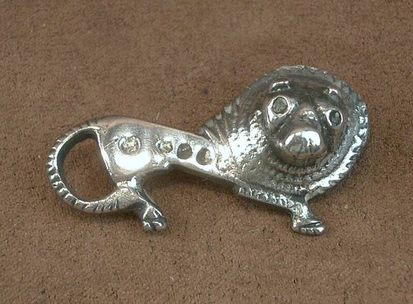 Broche en argent Lion inspiré de l'antiquité signée Arthus Bertrand