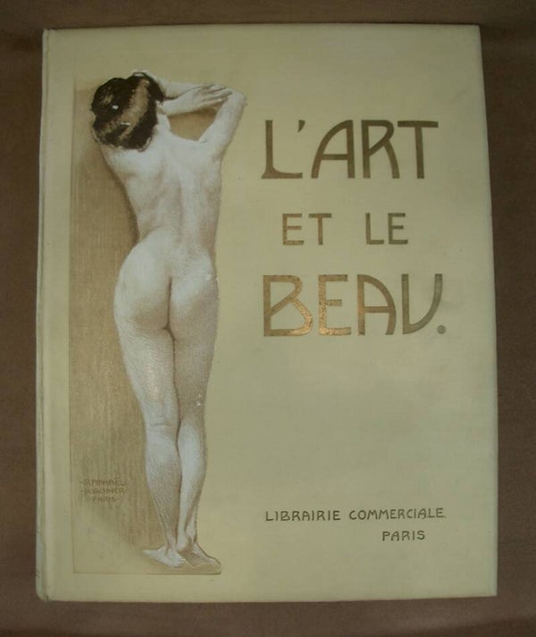 L'Art et le Beau. La Forme humaine et sa beauté. Reliure illustrée par Kirchner