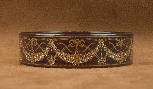 Bracelet Large jonc émaillé signé Michaela Frey