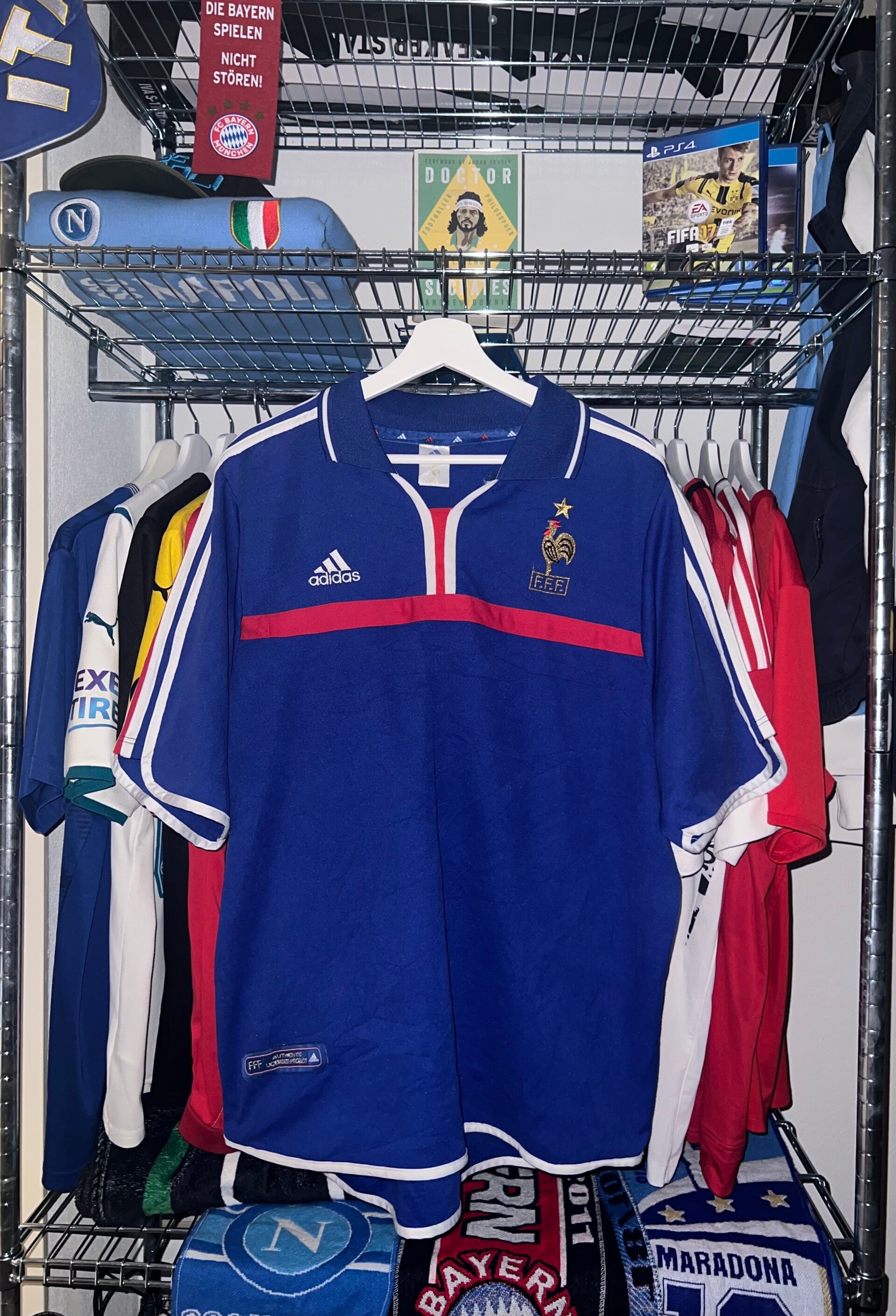 France national football team 2000-2002 - Home kit - Size L