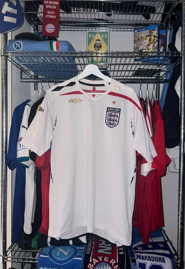 England national football team 2007-2009 - Home kit - Size M