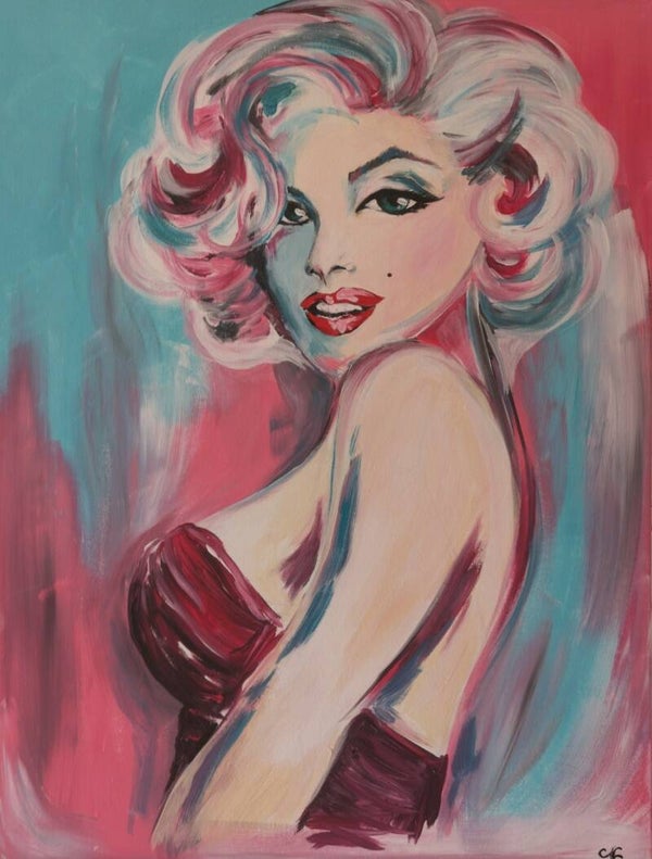 Spiel, Marilyn, 60x80 cm