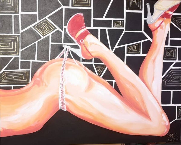 Leben-Liebe-Lust, 80x100 cm