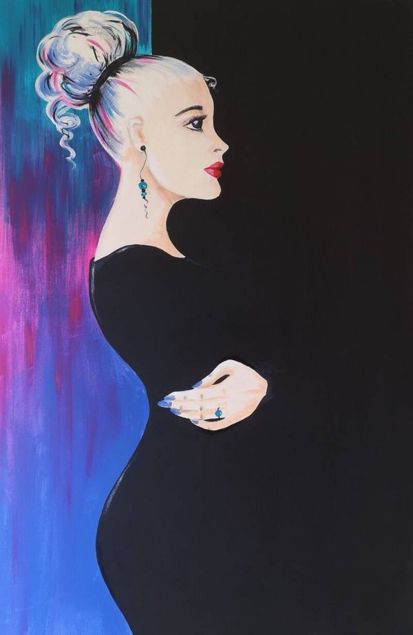 Seiten der Seele, 80x120 cm