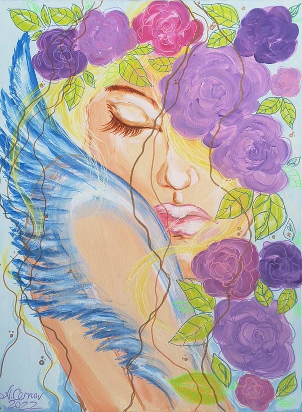 geflügelter Traum, 60x80 cm