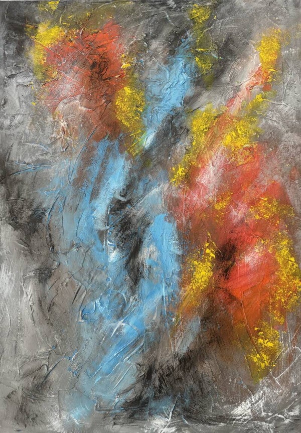 abstrakt 1, 60x80 cm