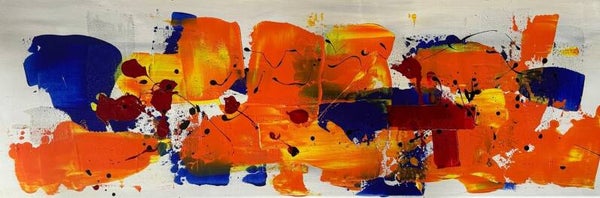 abstrakt 11, 40x120 cm