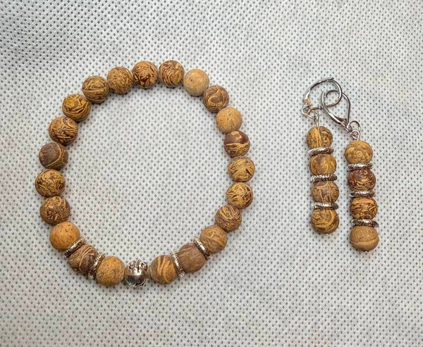 Gift Set - Picture Jasper 8 mm