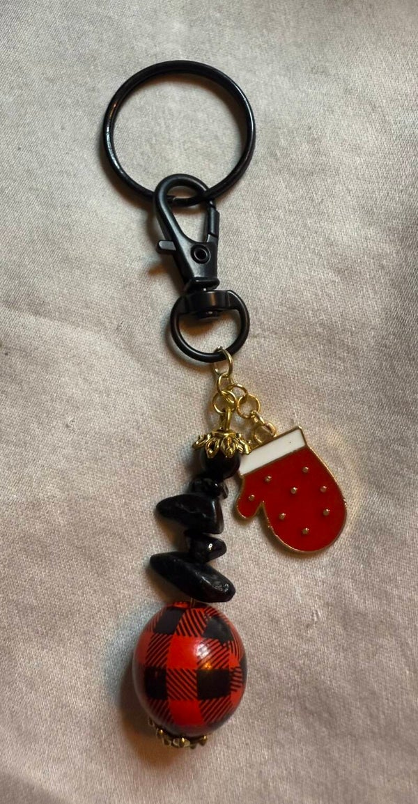Charrm/Keychain - Black Tourmaline