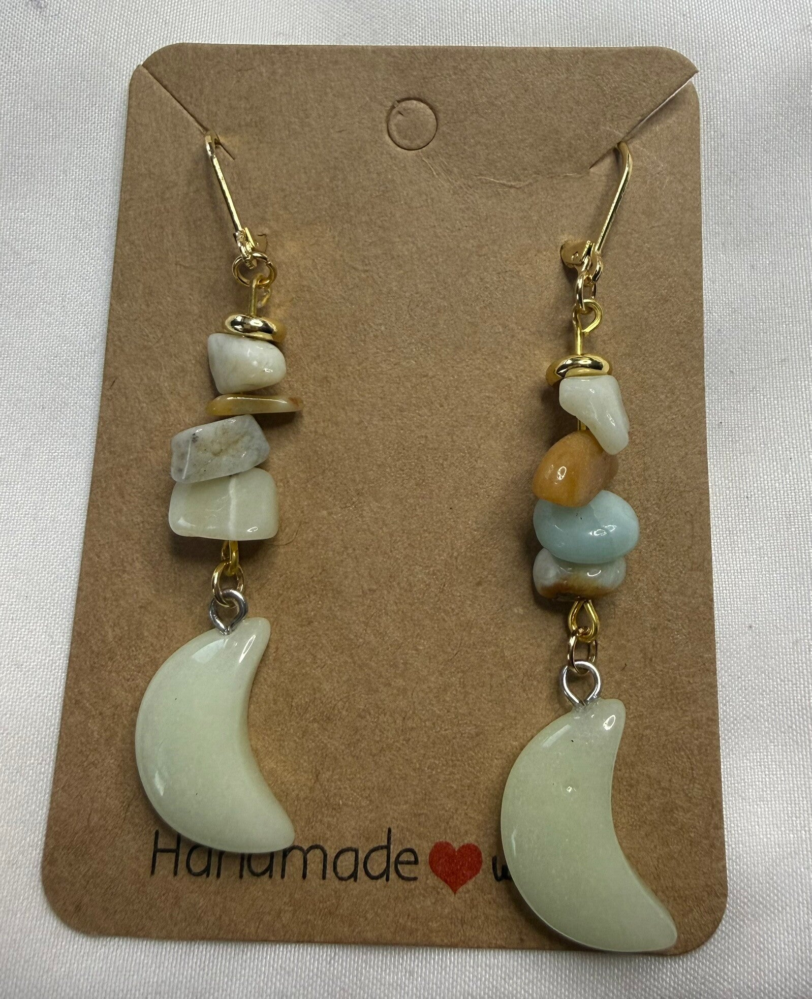 Earrings - Caribbean Calcite