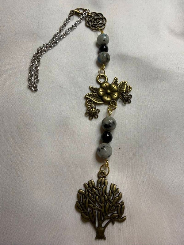 Suncatcher - Moonstone and Golden Sheen Obsidian