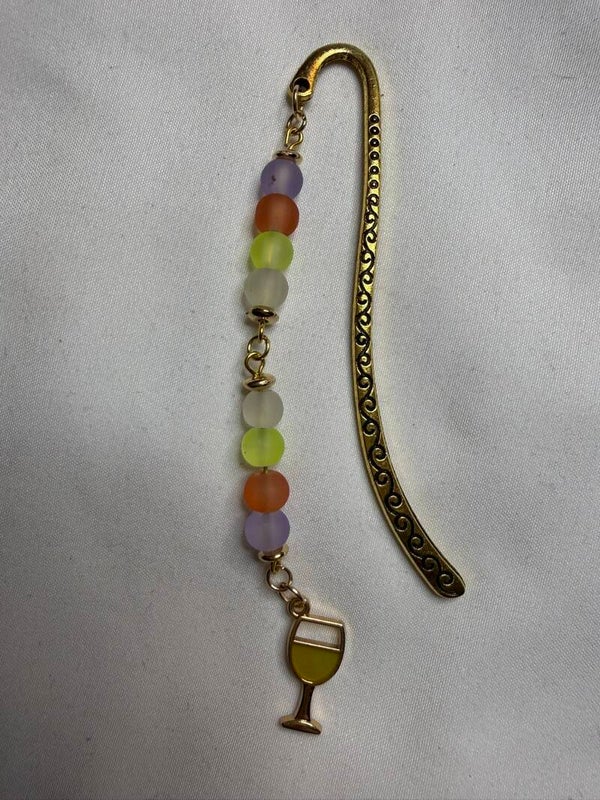 Bookmark - Multiple glass beads