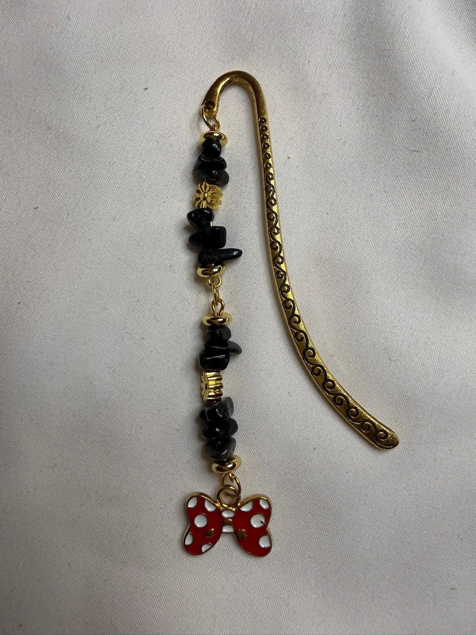 Bookmark - Black Tourmaline Chips