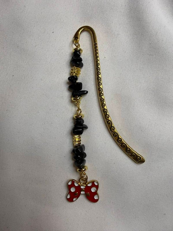 Bookmark - Black Tourmaline Chips