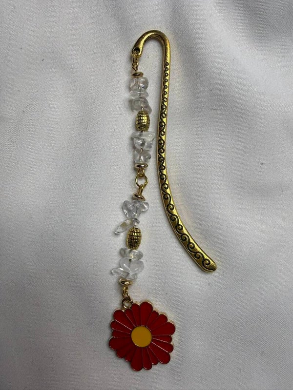 Bookmark - Clear Quartz Chips