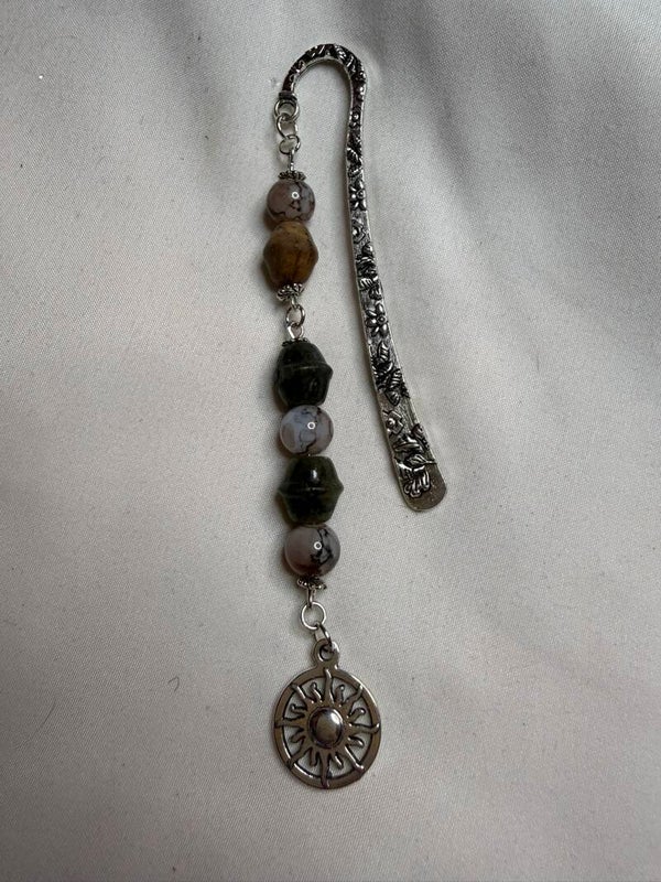Bookmark - Moss Agate
