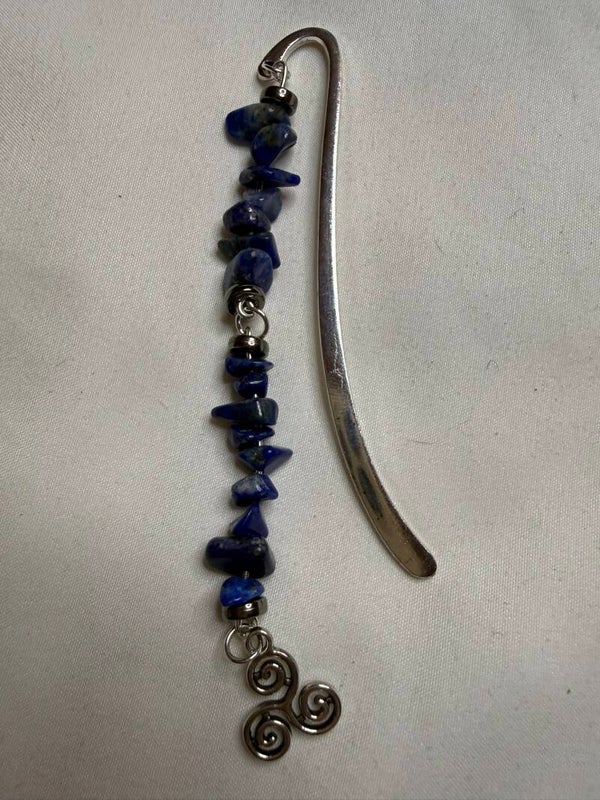 Bookmark - Lapis Lazuli Chips