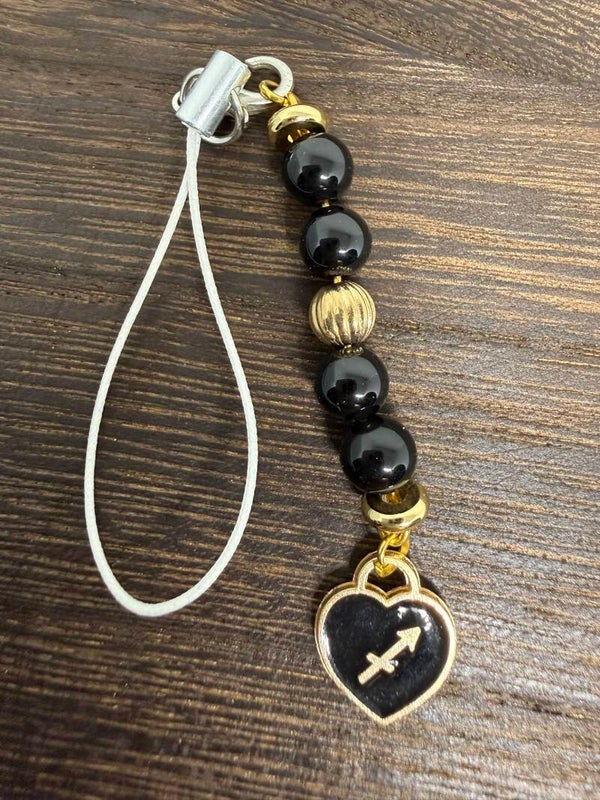 Charm - Sagittarius Black Onyx