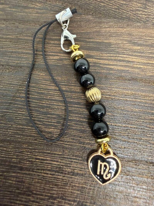 Charm - Virgo Black Onyx