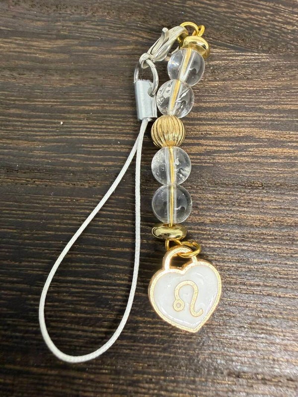 Charm - Leo Clear Quartz
