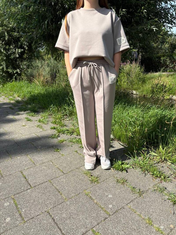 Sara set - taupe