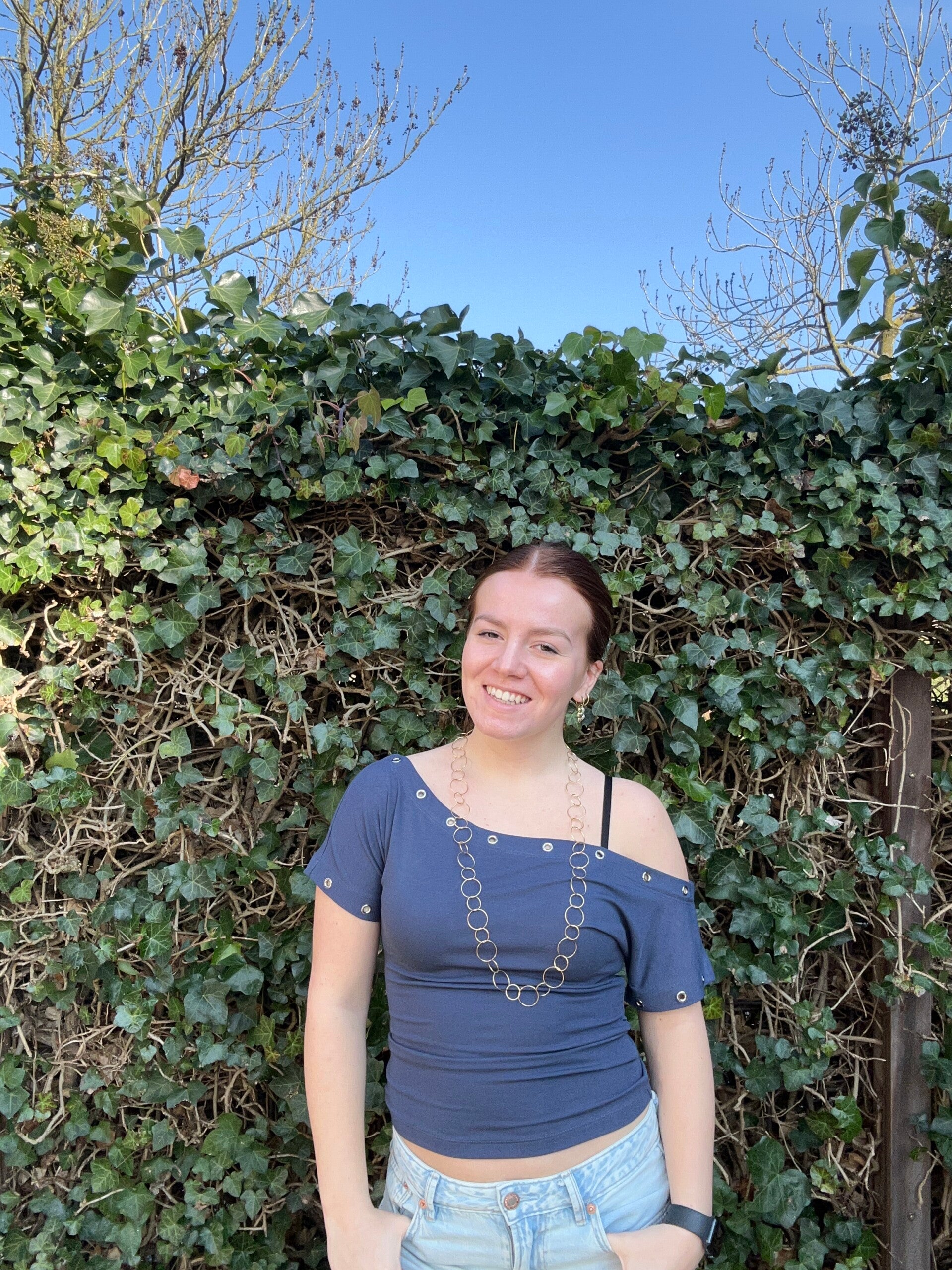 Tess top - denim
