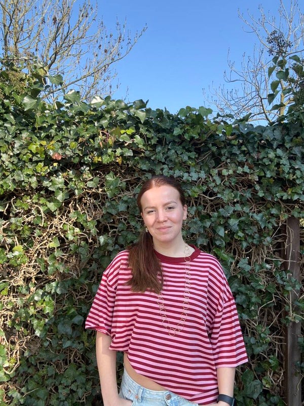 Stripes shirt - Bordeaux/roze