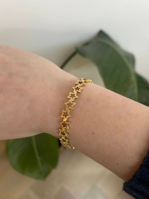 Starlight bangle - gold