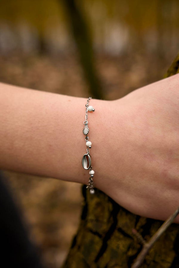 Beach bracelet - silver