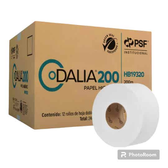 Papel Higiénico en Bobina 200M Dalia