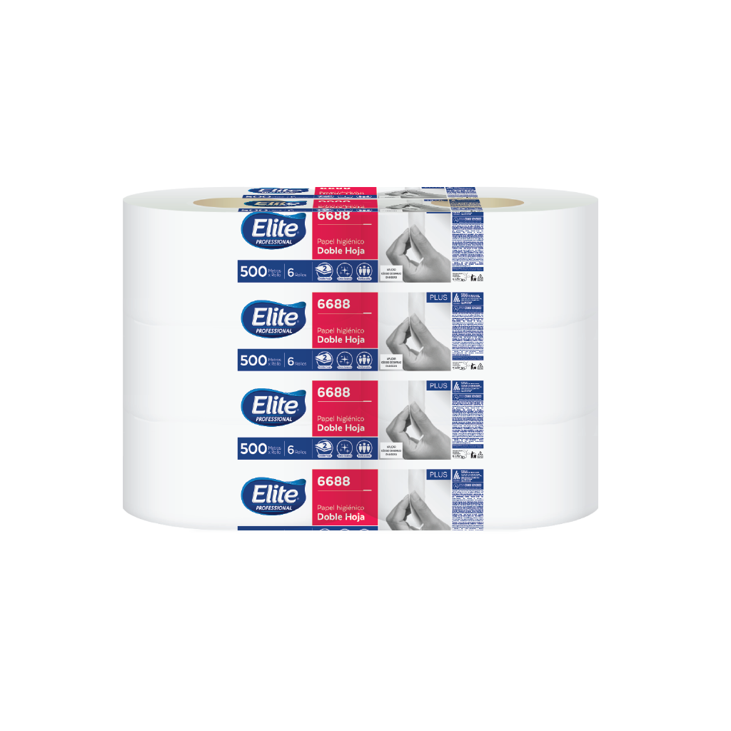 Papel Higiénico en Bobina 500m Elite
