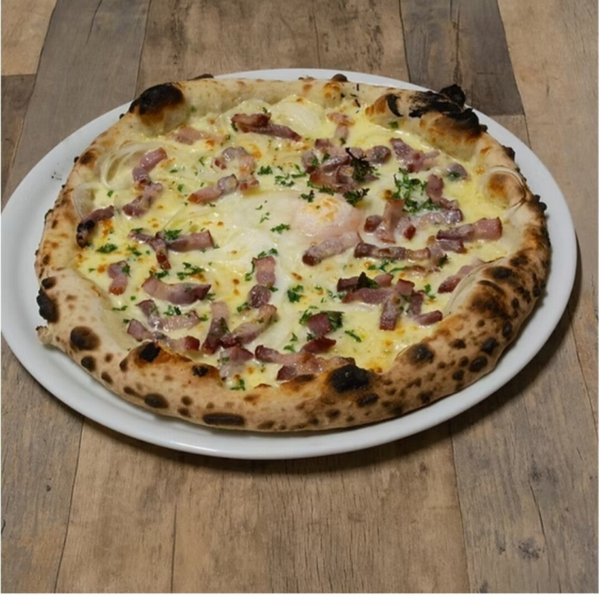 Pizza Carbonara