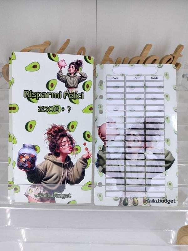 Risparmi felici Cartoncino